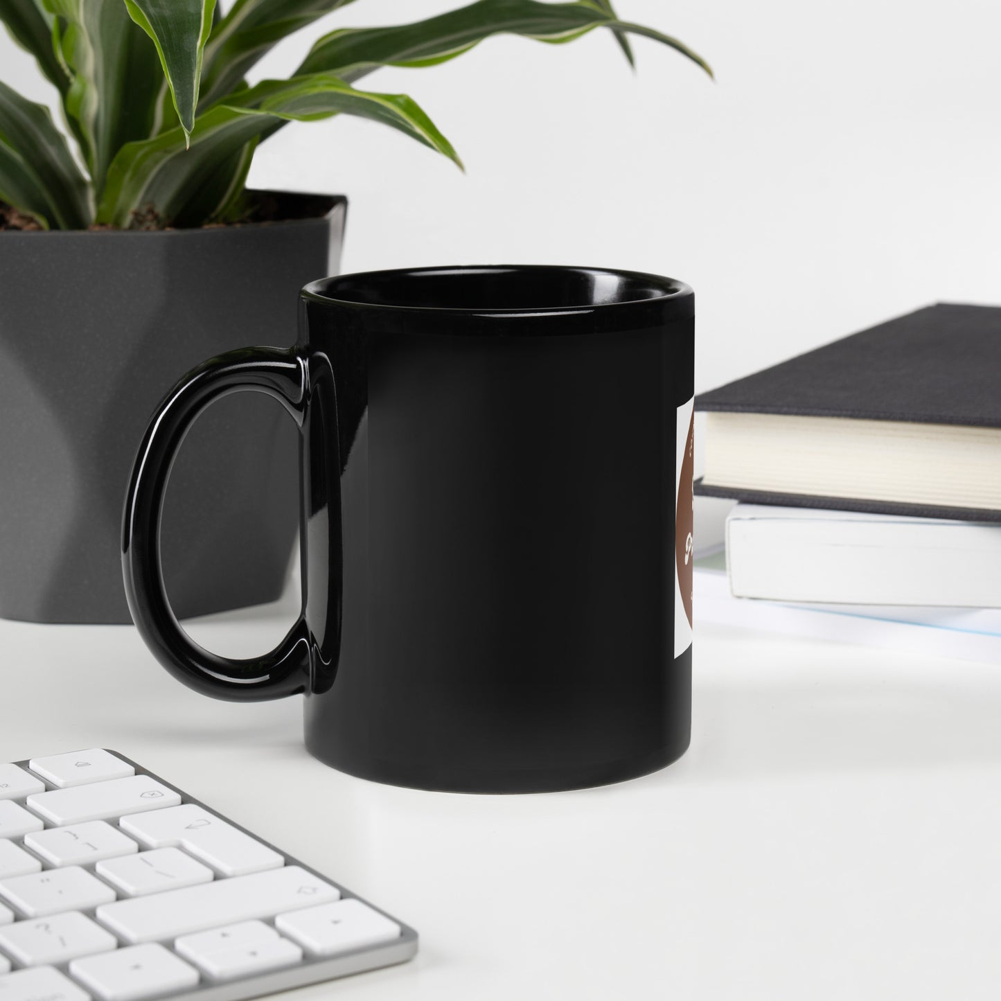 Black Coffee Mug - Circle Logo